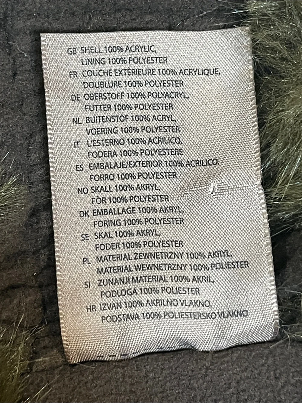 Barts plush faux
